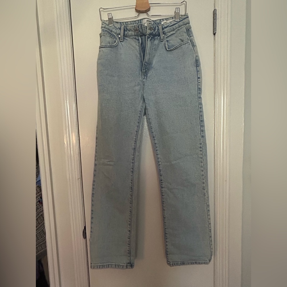 Light Blue Jeans - slim straight jeans size 6